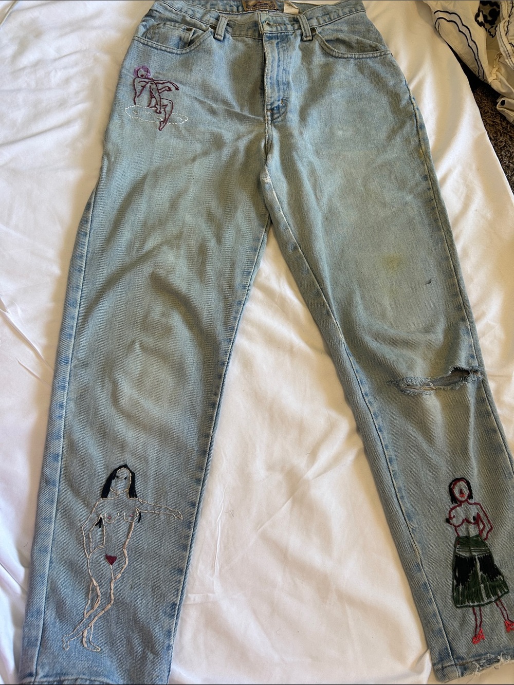 CUSTOM WEATHERVANE DENIM JEANS
